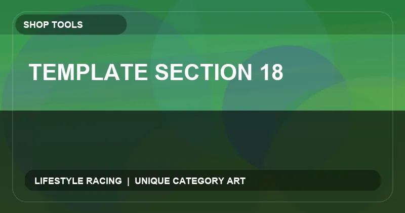 Template Section 18